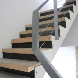 Escalier suspendu : conception et installation pour une apparence moderne et aérienne Laval